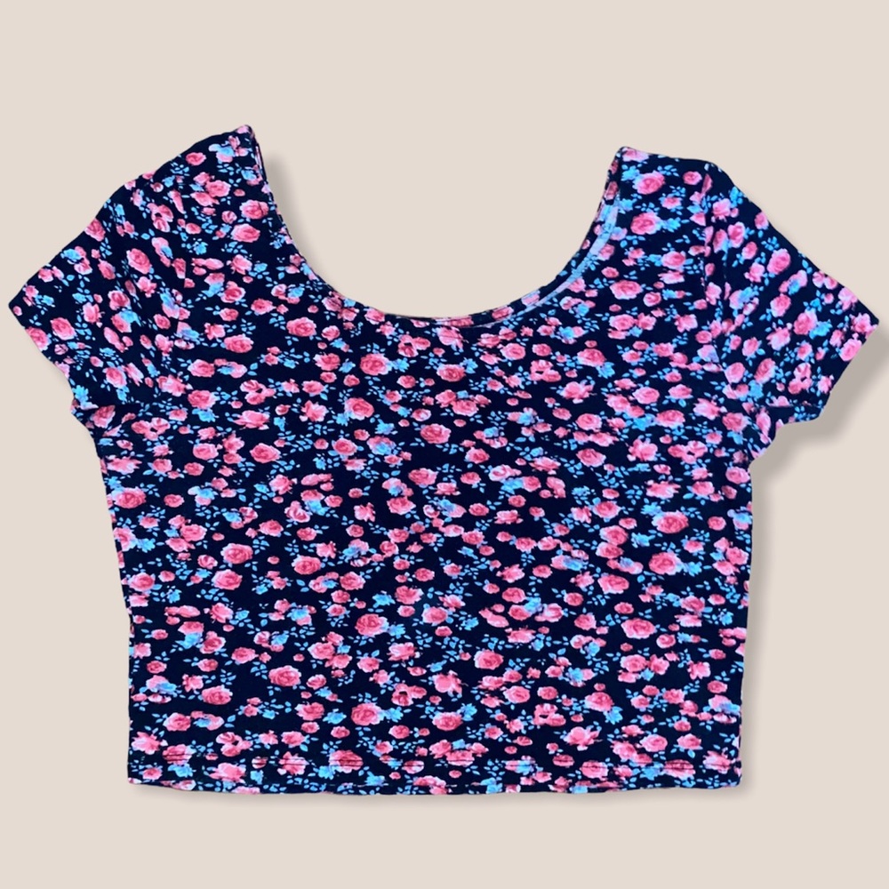 Floral Crop Top